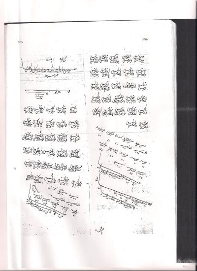 Κατάστιχο της απογραφής του 1454. Το 374b είναι όλο αφιερωμένο στον Μεσενικόλα.